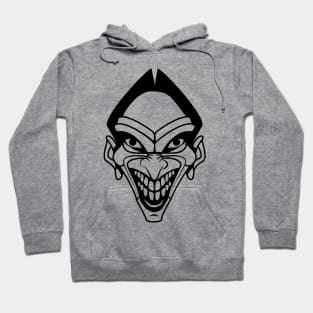 Mean Ugly Face Hoodie